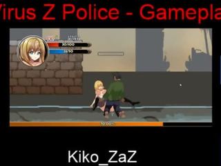 Virus z पोलीस गर्ल - gameplay