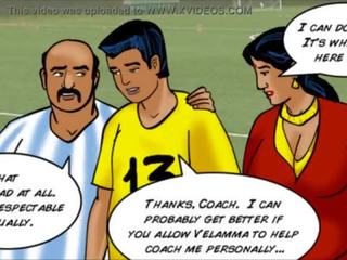 Velamma Episode 43 : tempting Assistant Coach Velamma