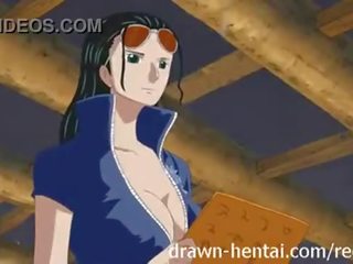One Piece Hentai mov x rated film with Nico Robin