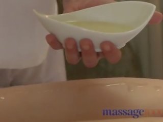 Massage zimmer jung blond und rot kopf erhalten tief orgasmus aus groß schwanz