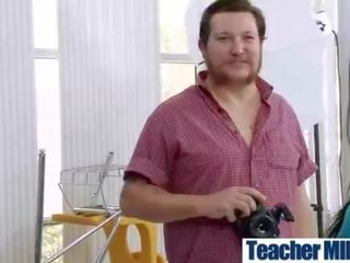 Sexy Teacher (peta jensen) With Big Juggs Love Sex With Student movie-24