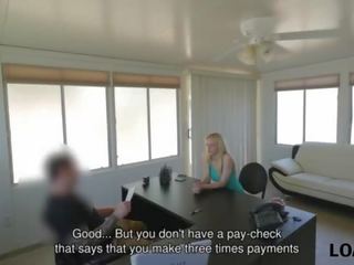 LOAN4K&period; Man grabs camera and organizes adult movie casting in loan agency