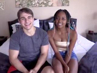 Excellent elite COUPLE&excl; 18yo Old Teens Have Hot Interracial Sex&excl;&excl;